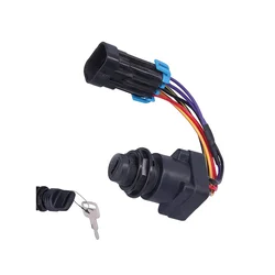 Outboard Ignition Switch Key Kit 893353A03 Replacement Parts Fit for Mercruiser DTS Boat Accessory