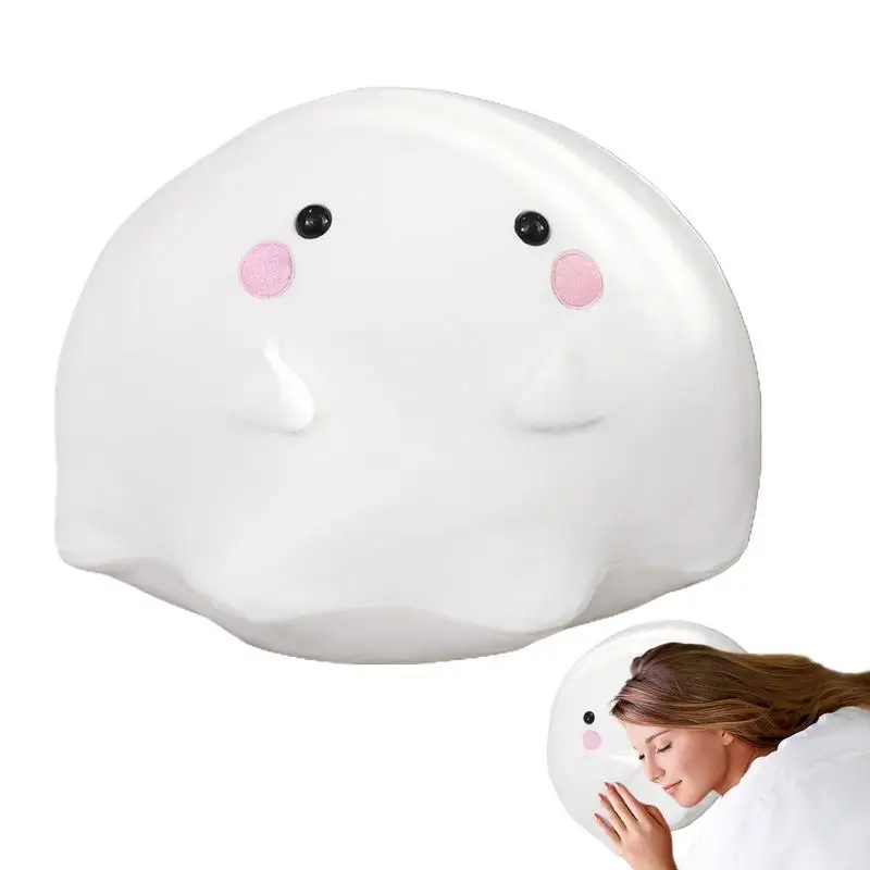 Stuffed Ghost Plush Toy Halloween Stuffed Toys Kid Ghost Doll Soft Ghost Plush Ghost Doll Decoration Skin-Friendly Boy And Girl dual action spray airbrush gun makeup beauty care skin nail art cake decoration barber 15 50 psi air brush compressor pen