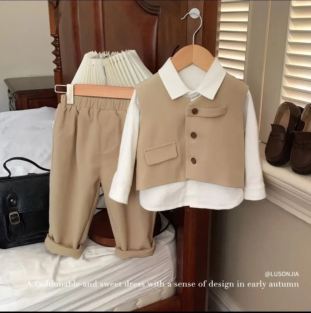 3-Piece Mid-Season Outfit for Boys – 