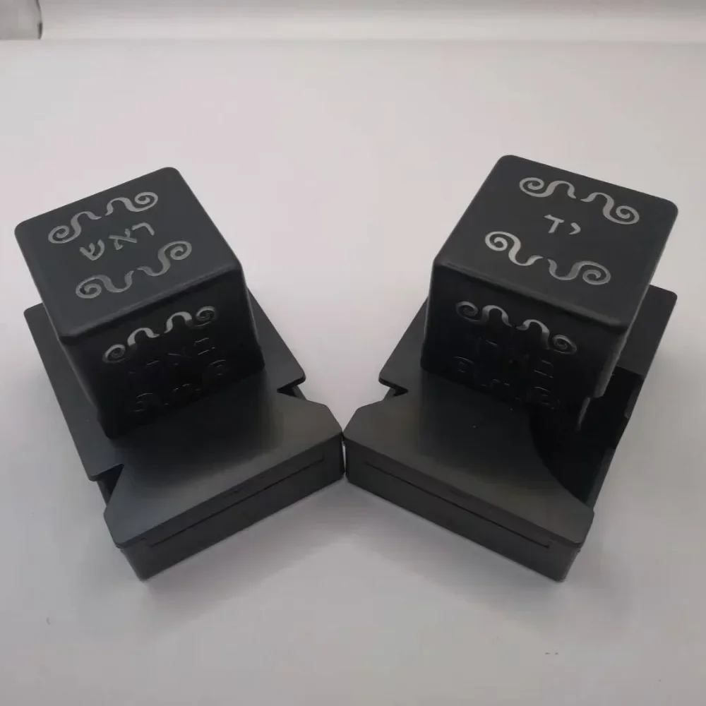 Tefillin Batim Tefillin Dakkot Boxes Case for Left and Right Hand Pattern Customized 40mm