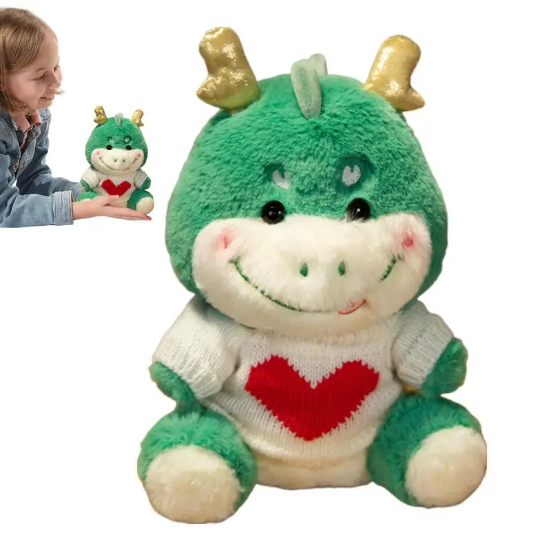 

Chinese Dragon Plush Adorable Dragon Stuffed Toy Durable Dragon Stuffed Animals Stylish Animal Toys For New Year Party Home