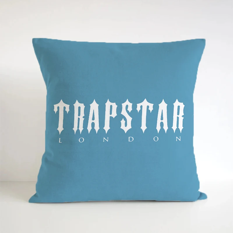 Trapstars Longons Federe Cojines Cuscini Cuscino Corto Peluche Regalo Fronte-Retro Quadrato Decorativo Cuscino Cuscini Divano