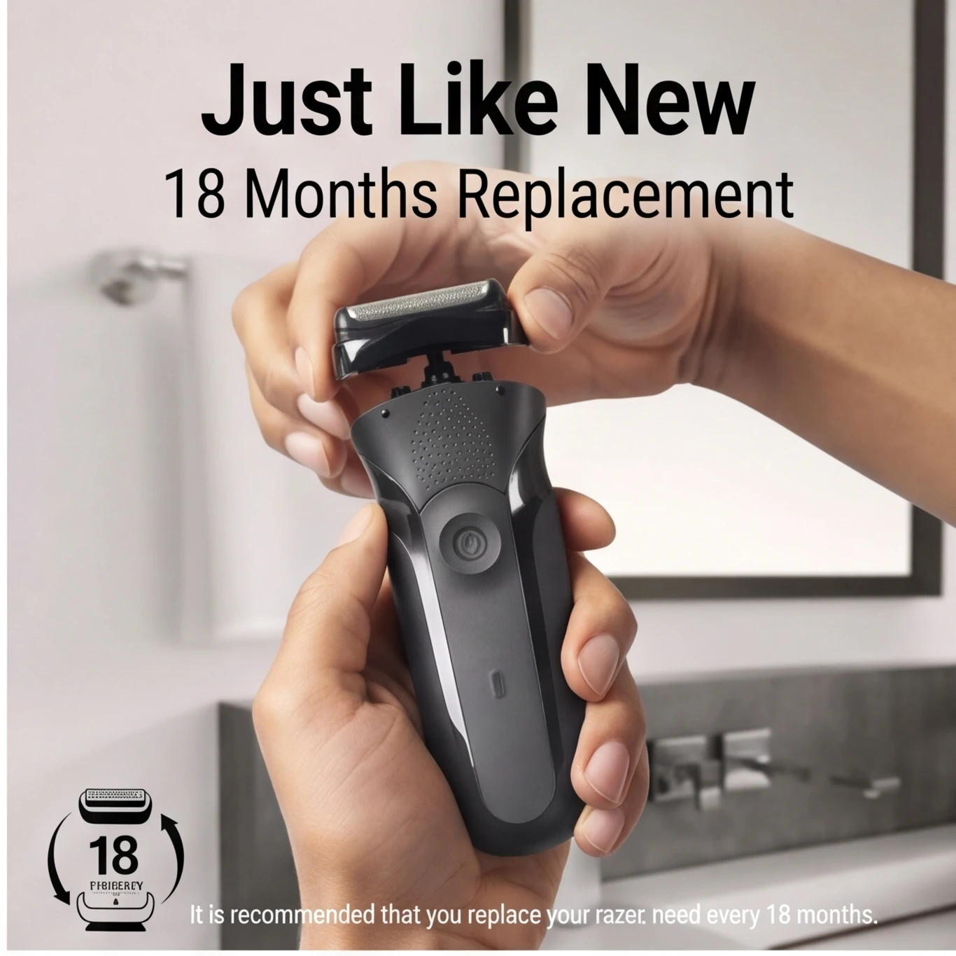 Premium Replacement Shaver Head