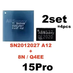 Enhanced Charging IC & EEPROM Set with Data - 2 Piece Set (For 15Pro)