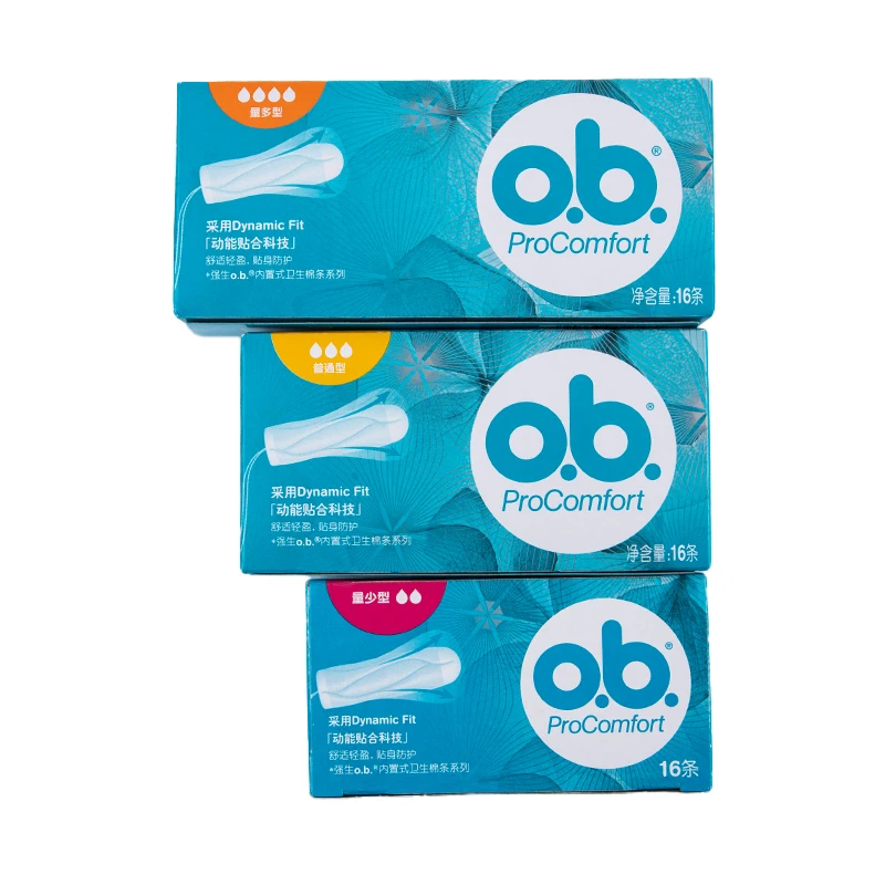 16 Stks/set Pro Comfort-Tampons (Mini/Normaal/Super Plus) Menstruatiezorg