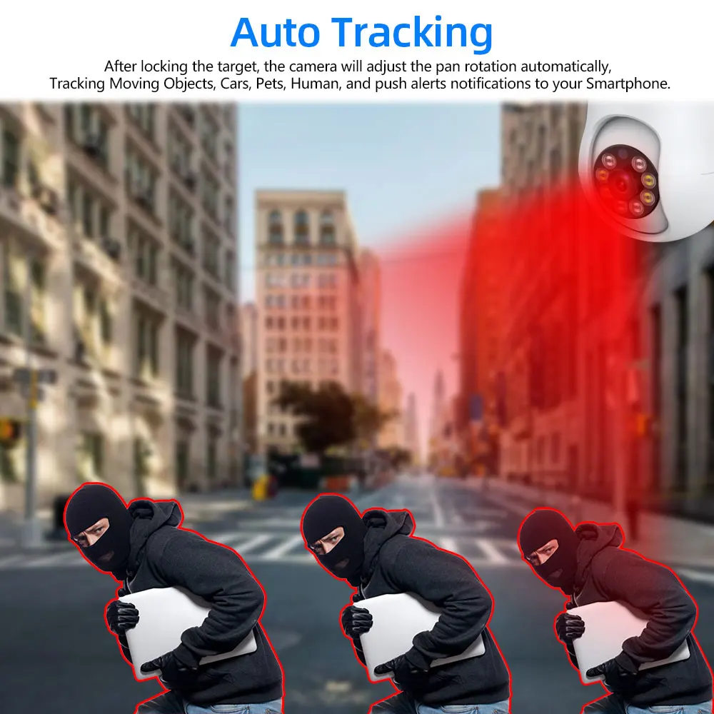 Wireless PTZ Security Camera 3