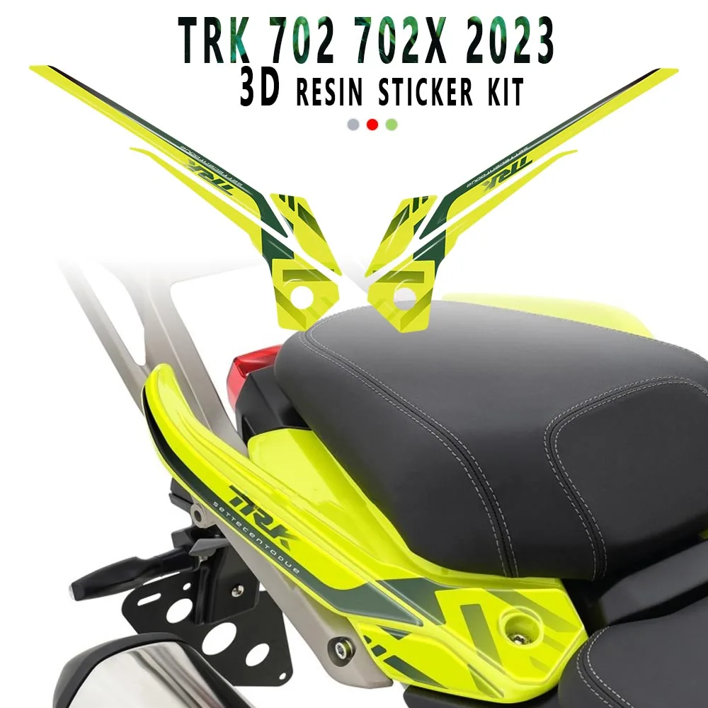 

Для мотоциклов Benelli TRK 702 TRK 702X 2023, аксессуары для мотоциклов, 3D гелевая эпоксидная наклейка, набор 3D ручек, защитные наклейки