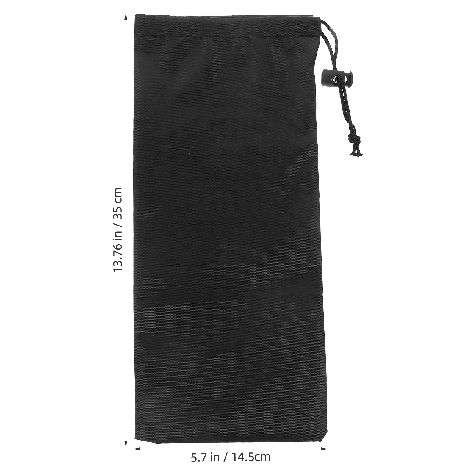 Foldable Alpenstock Storage Bag Hiking Bag Alpenstock Package Walking Stick Accessories (black) 6