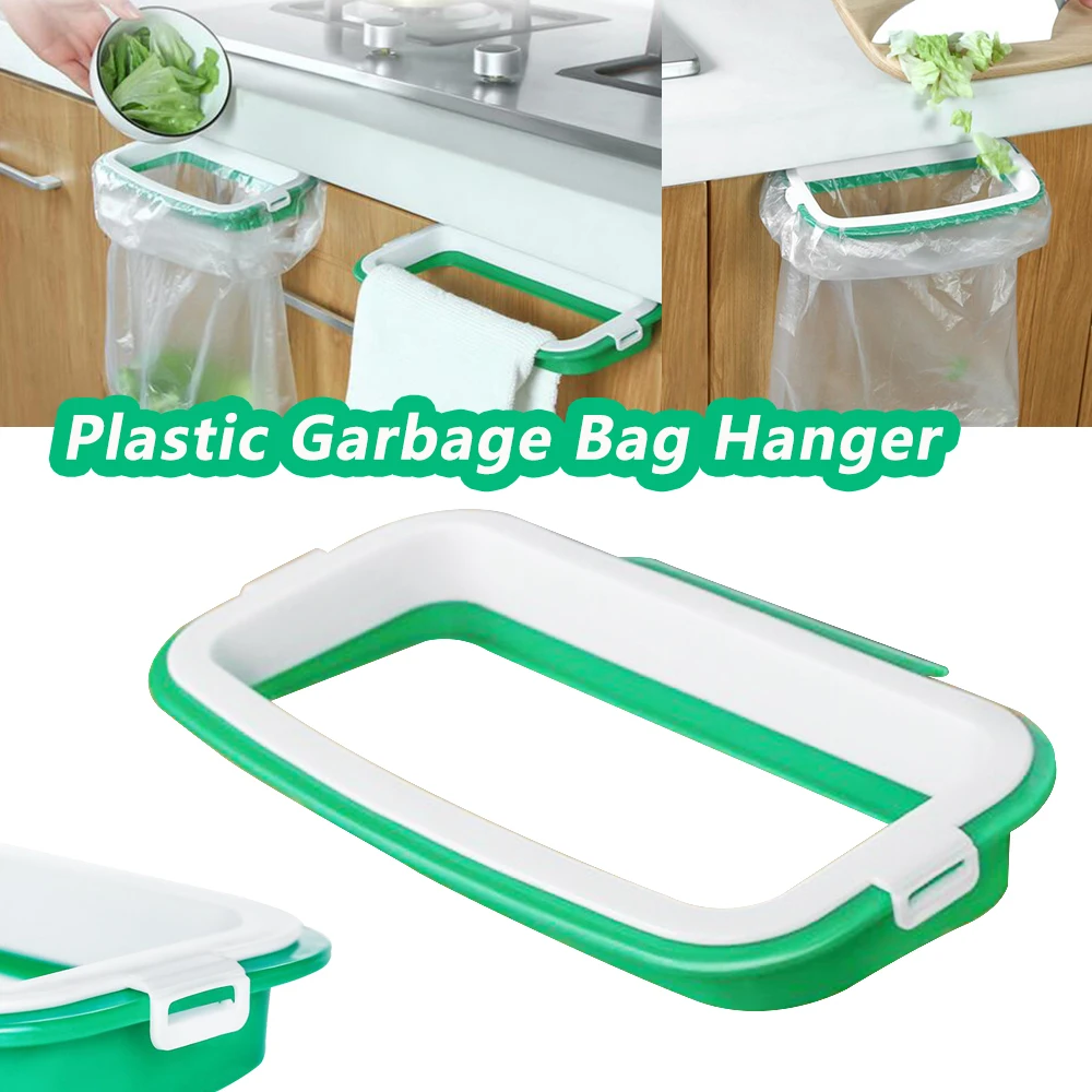 Super Strong Trash Bag Garbage Bag Hanger Rubbish Holder Hanging Trash Rubbish Bag Holder Can Bin Plastic Bracket Stand Rack
