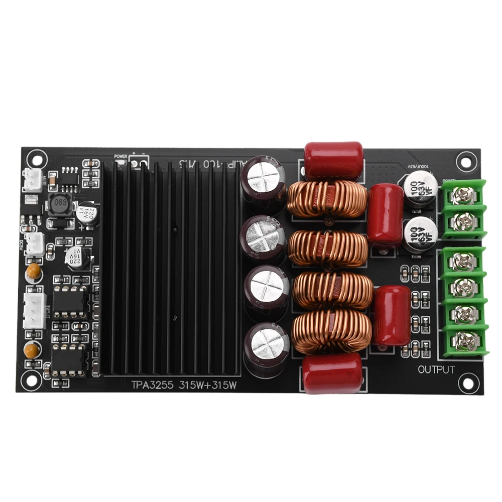 DollaTek TPA3255 Carte d'amplification numérique HighPower Son stéréo 300 wx2 pont mono 600 W DC18-50 V pour haut-parleur de subwoofer DollaTek TPA3255 Carte d'amplification numérique HighPower Son stéréo 300 wx2 pont mono 600 W DC18-50 V pour haut-parleur de subwoofer