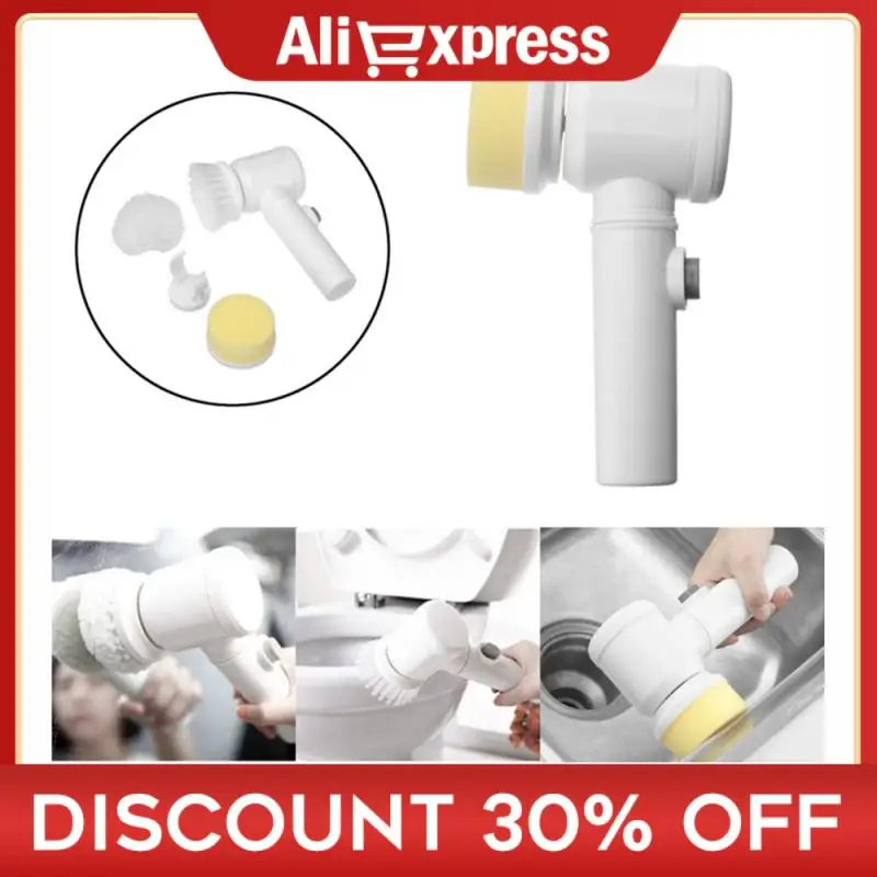 다기능 무선 전기 청소 브러시, 주방 식기 세척 브러시, 싱크대 청소 도구, 가정용 액세서리, 3 in 1