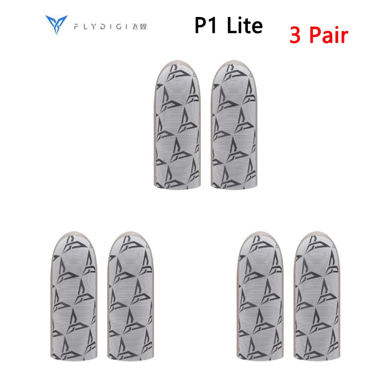 Flydigi غطاء إصبع الألعاب الفضي P1 LITE مقاوم للعر...