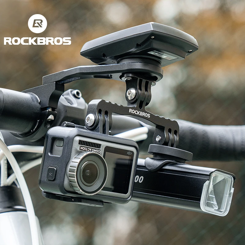 ROCKBROS Support pour Ordinateur de Vélo, Compatible avec Garmin