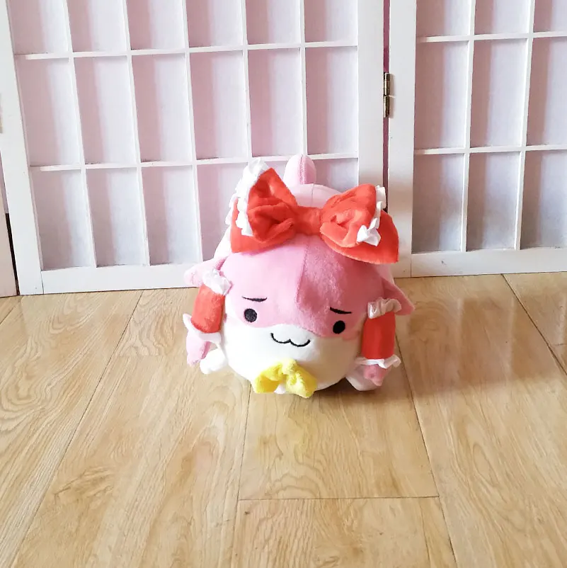 Anime TouHou Project Hakurei Reimu 36cm Plushie Plush Doll Toys Stuffed Plush #7627 Children Gift