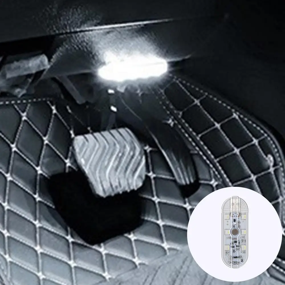 LED Flashing Lights For Car 7 Colors USB Rechargeable Lights High Brightness LED Anti-Collision & Warning Lights For Motorcycles