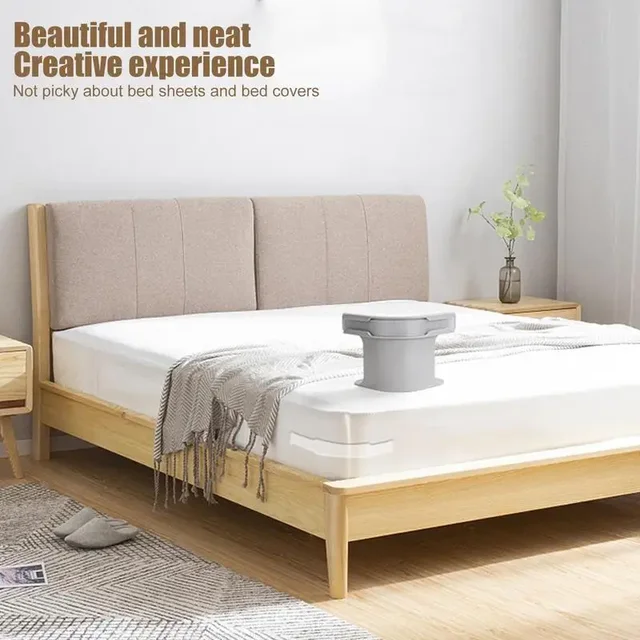 Attaches invisibles pour drap de lit et couvre-lit, 4 pièces, Clips de support de drap de couette invisibles, housse de couette simple, Clips fixes antidérapants 3