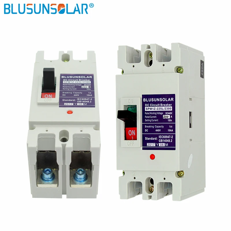 

5 Pcs Lot MCCB CE New Electronic 2P 160A DC440V Solar Energy Photovoltai DC Circuit Breaker