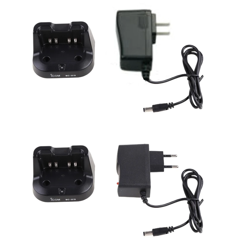 

Replace BC213 Rapid Charger Compatible for ICOM F-1000 F1000D F2000 F2000D A16 New Dropship