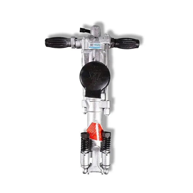 Martello Pneumatico Per Trapano Da Roccia Tenuto In Mano Per Estrazione Di Pietre Di Marca Kaishan