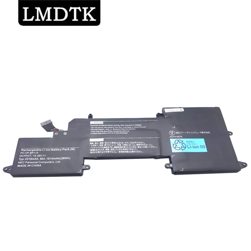 

LMDTK New PC-VP-BP115 Laptop Battery For NEC 4ICP4/48/76 15.36V 2010mAh 28WH