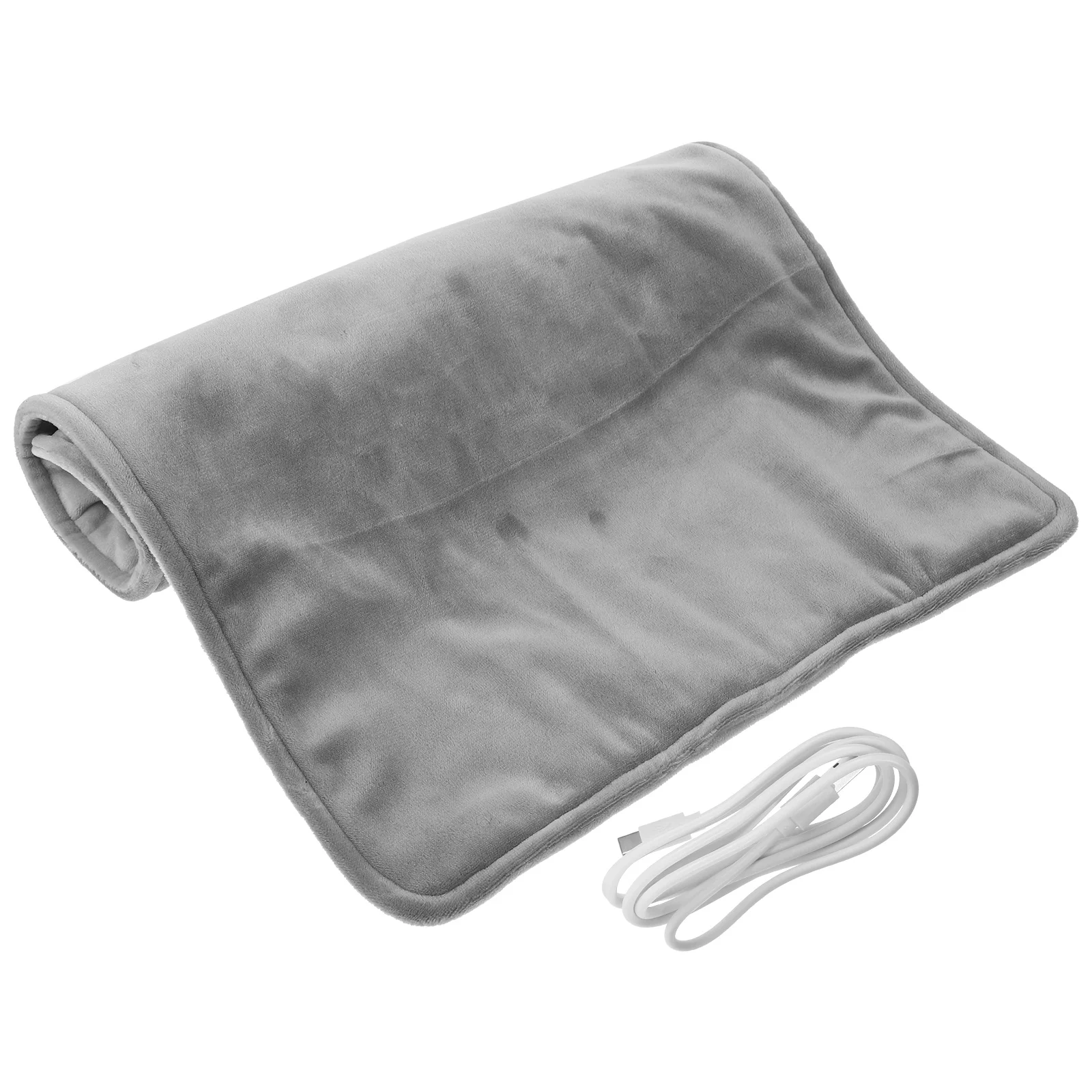 

Home Office Electric Heating Blanket Plush Electric Heating Pads USB Hand Feet Warm Blanket Skin-Friendly Warm Blanket 48X28cm