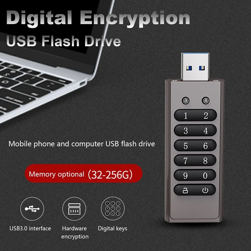 Usb Flash Drive Digital Encryption Drive Memory Stick Hardware