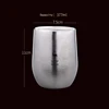 Yerba Mate Cup 304 Stainless Steel Double Wall Argentine Yerba Mate Gourd with Lid/Straw Portable Tea Mug Coffee Thermos 377ml 6
