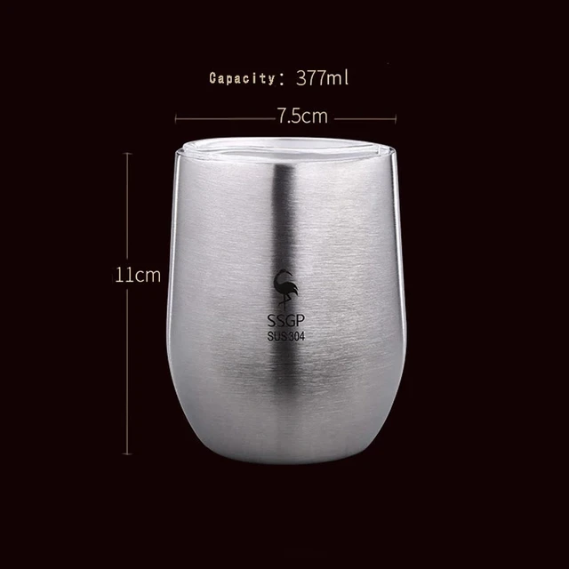 Yerba Mate Cup 304 Stainless Steel Double Wall Argentine Yerba Mate Gourd with Lid/Straw Portable Tea Mug Coffee Thermos 377ml 6