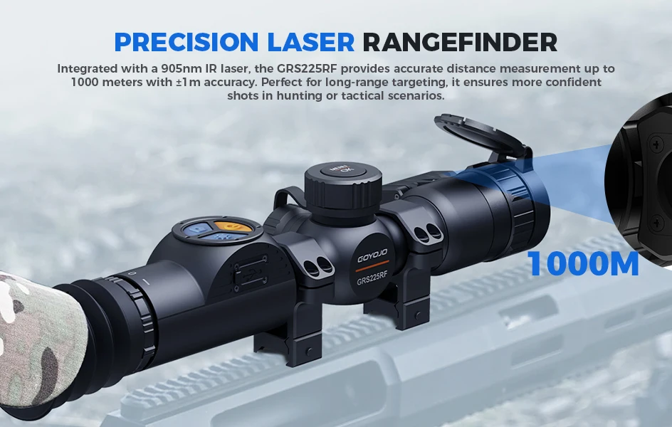 1300M Digital Night Vision Thermal Scope Rifle Sight w