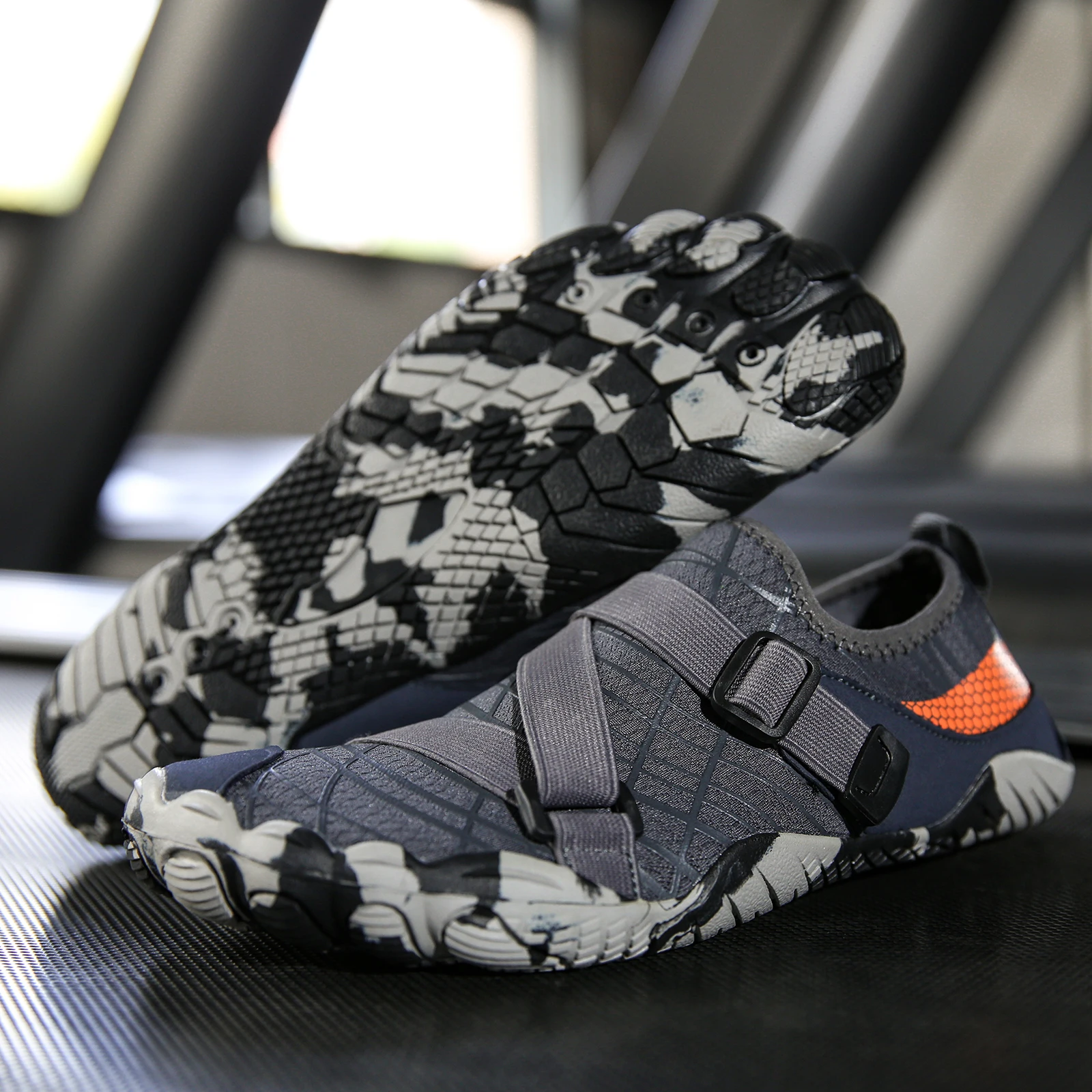 Water Shoes Aqua Shoes Men Hiking Shoes Unisex Indoor Treadmill Yoga Fitness Outdoor Vacation Leisure Beach Aqua Hiking Shoes