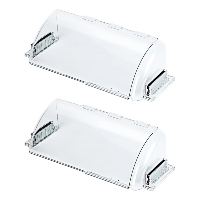 

50JC 2 Pack Air Vent Deflector Магнитные прозрачные регулируемые домашние регистры для пола