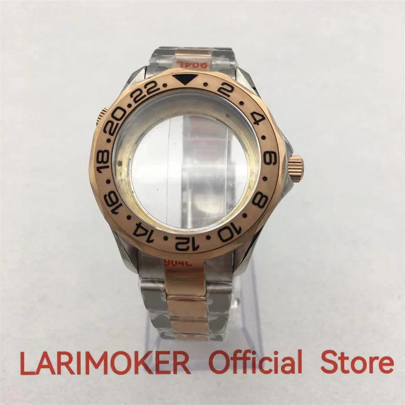 

LARIMOKER Square 41mm Case Suitable for 30.8mm Dial . Fit NH35NH36NH38NH39 ETA2824 2836PT5000 MIYIOTA8215 801A DG2813 Movement