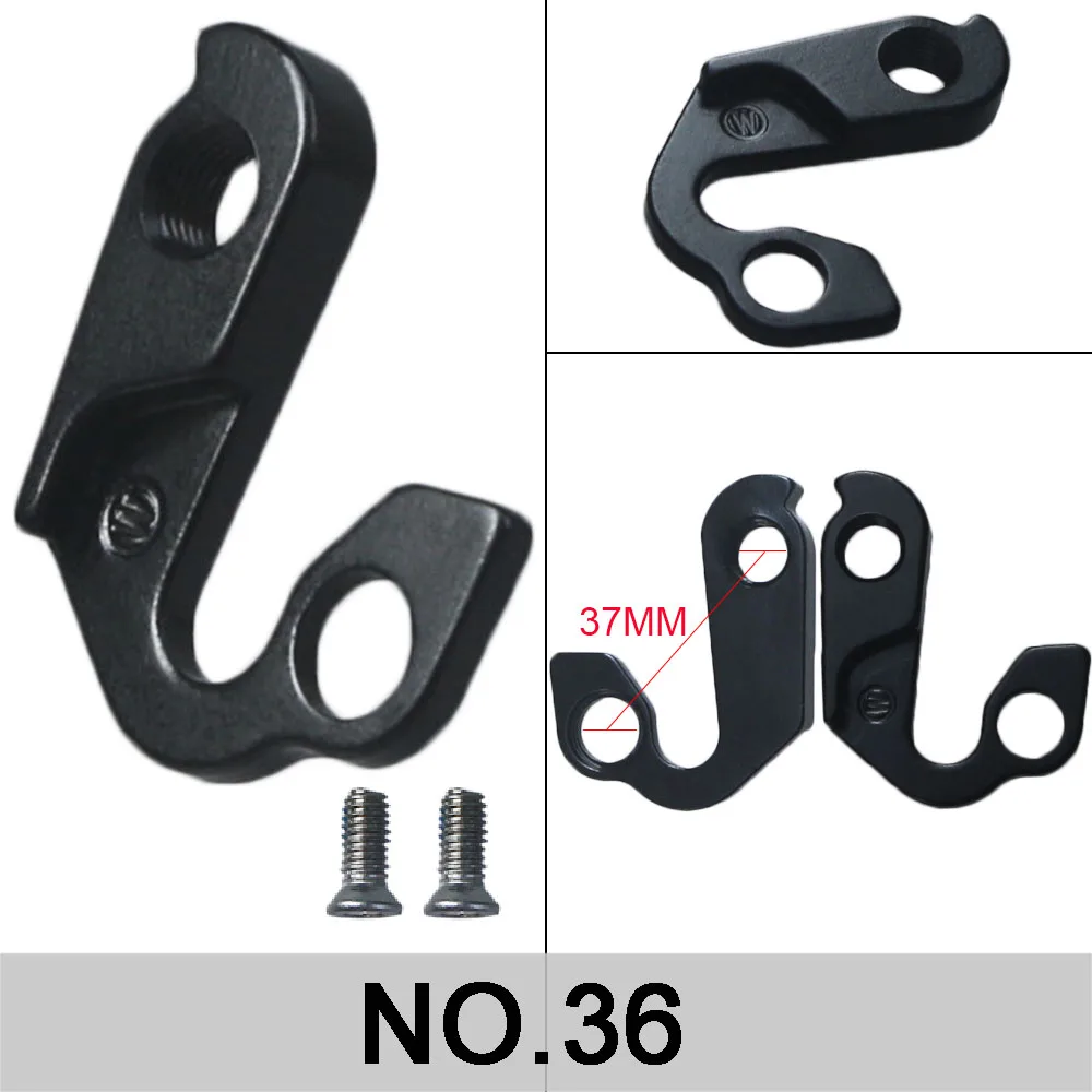 1pc mtb Fahrrad Schaltwerk Kleiderbügel Rennrad rahmen Hinterrad Mech Umwerfer Kleiderbügel Heck haken Ausfallende Konverter Adapter – Detail 17