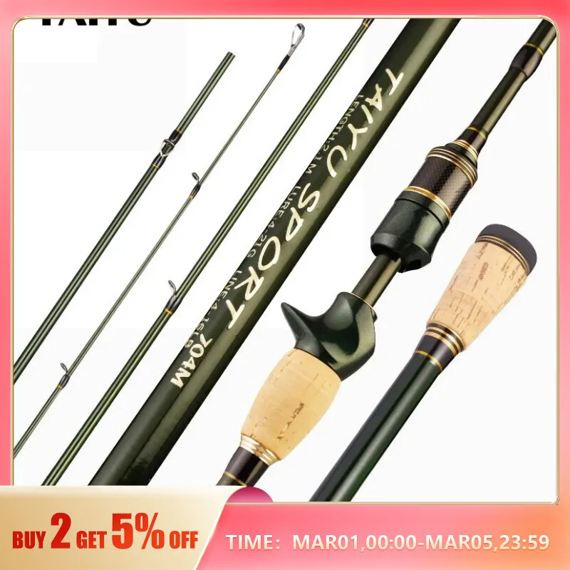 민물낚시대 TAIYU 50cm 섬유 낚싯대, M 팁 스피닝 캐스팅 폴, 4-16LB 루어 낚싯대, 다용도 1.8m – 2.4m 민물낚시대 TAIYU 50cm 섬유 낚싯대, M 팁 스피닝 캐스팅 폴, 4-16LB 루어 낚싯대, 다용도 1.8m – 2.4m