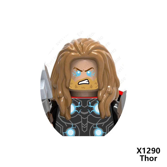 Superhero Thor Jane Foster Action Figures Odin Hela Mini Bricks Disney Building Blocks Toys for Children X1290