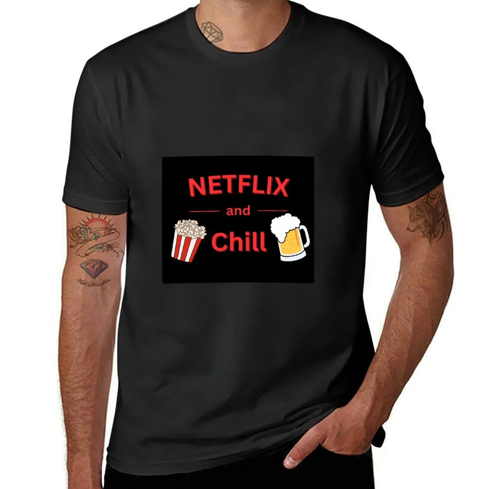 

MOVIES T-shirt heavyweights oversized blanks Men's t shirts