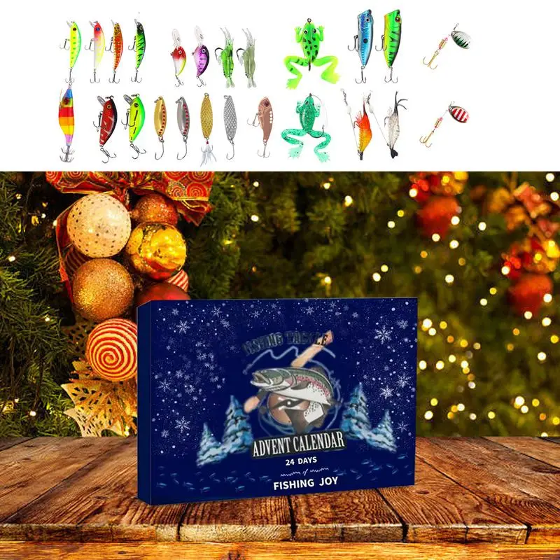 Advent Calendar Fishing Christmas Countdown - 24 Days Fishing