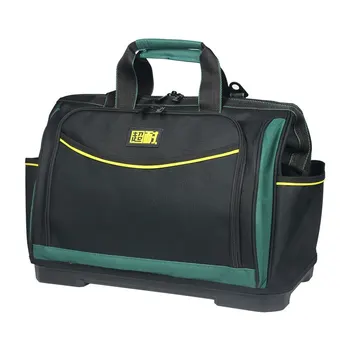다기능 도구 키트, 전기 기사 유지 보수 캔버스, 두꺼운 도구 가방, 내마모성 설치 도구 키트, 1PC