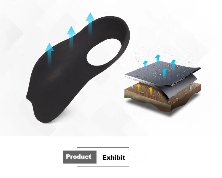 Arch Support Plantarfasziitis-Schuhe, orthopädische Einlegesohlen, Unisex, große Einlegesohle für Plattfüße, O-förmige Beine für Plattfüße – Detail 8