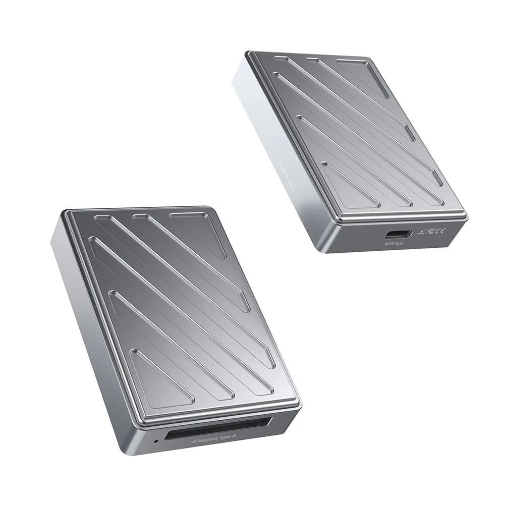 CFexpress B 타입 카드 리더기, USB 4.0, 10Gbps CFE B 메모리 카드 리더기, 드라이브 프리 CFexpress 카드 리더기, 노트북 컴퓨터 휴대폰용
