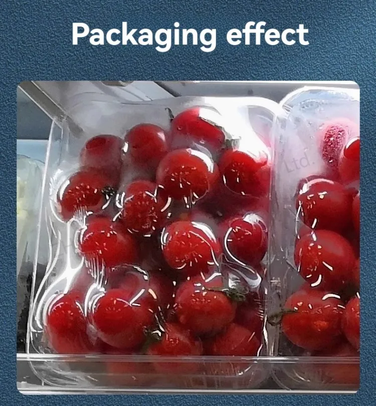 Plastic Wrap Baler Commercial Packaging Supermarket Vegetables and Fruits Sealin