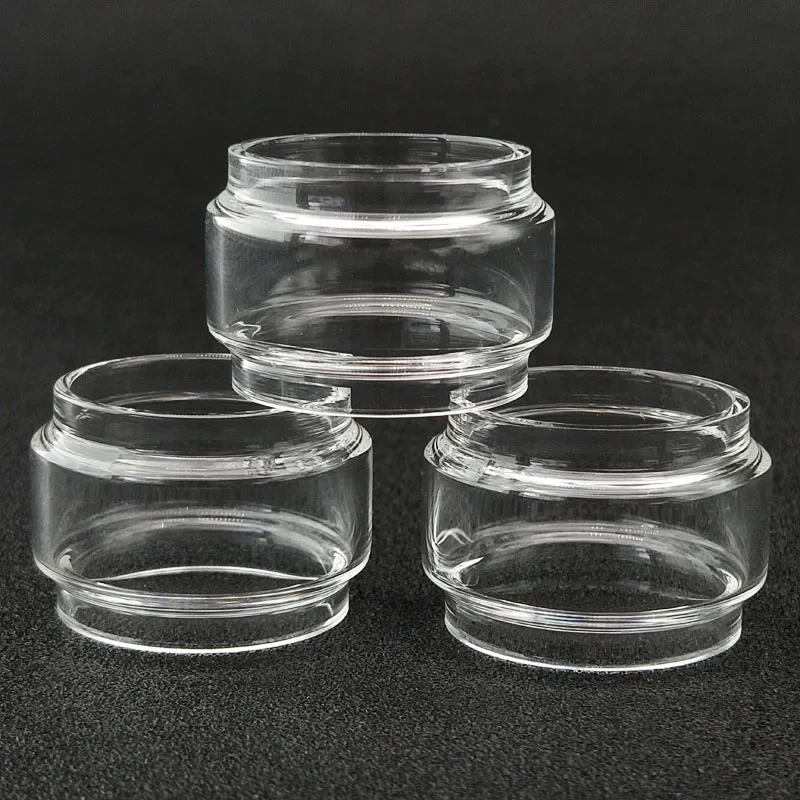 5pcs/lot Vandy kylin mini 5ml Tank Glass Extended Tube Fat Boy Convex Replacement Bulb Bubble Tubes