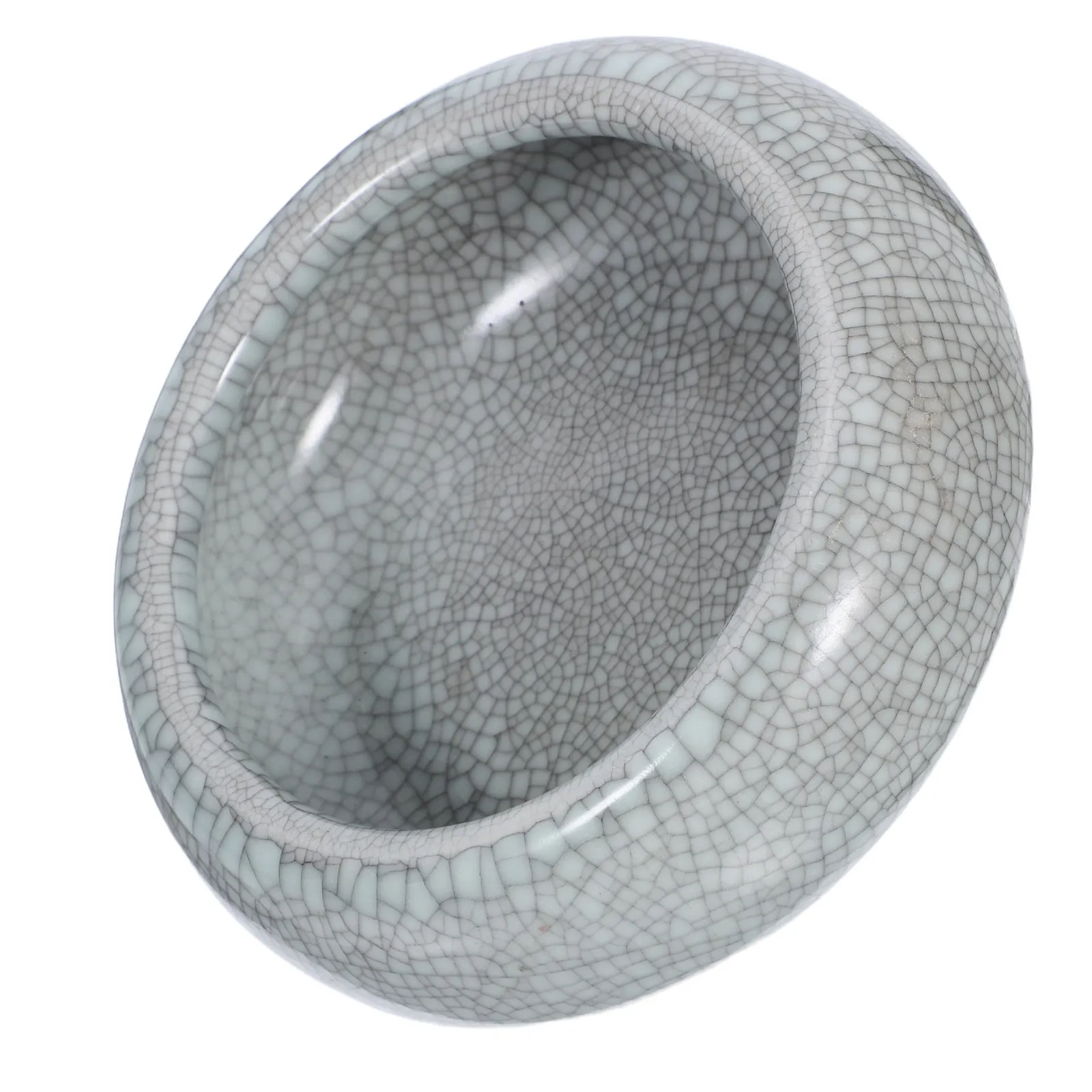 중국 서예 초보자 학생 예술가를 위한 프리미엄 세라믹 잉크 접시 브러시 세척기 다기능 홈 데코레이션