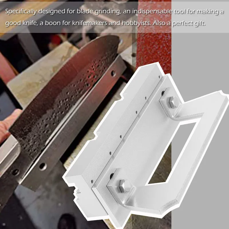 Magnetic Bevel Jig for Grinding and Sharpening Metal Knife Making