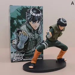 16cm Naruto Anime Rock Lee & Hyuga Hinata Dynamic Fighting Action Figure Collection - No Box (16cm Rock Lee)