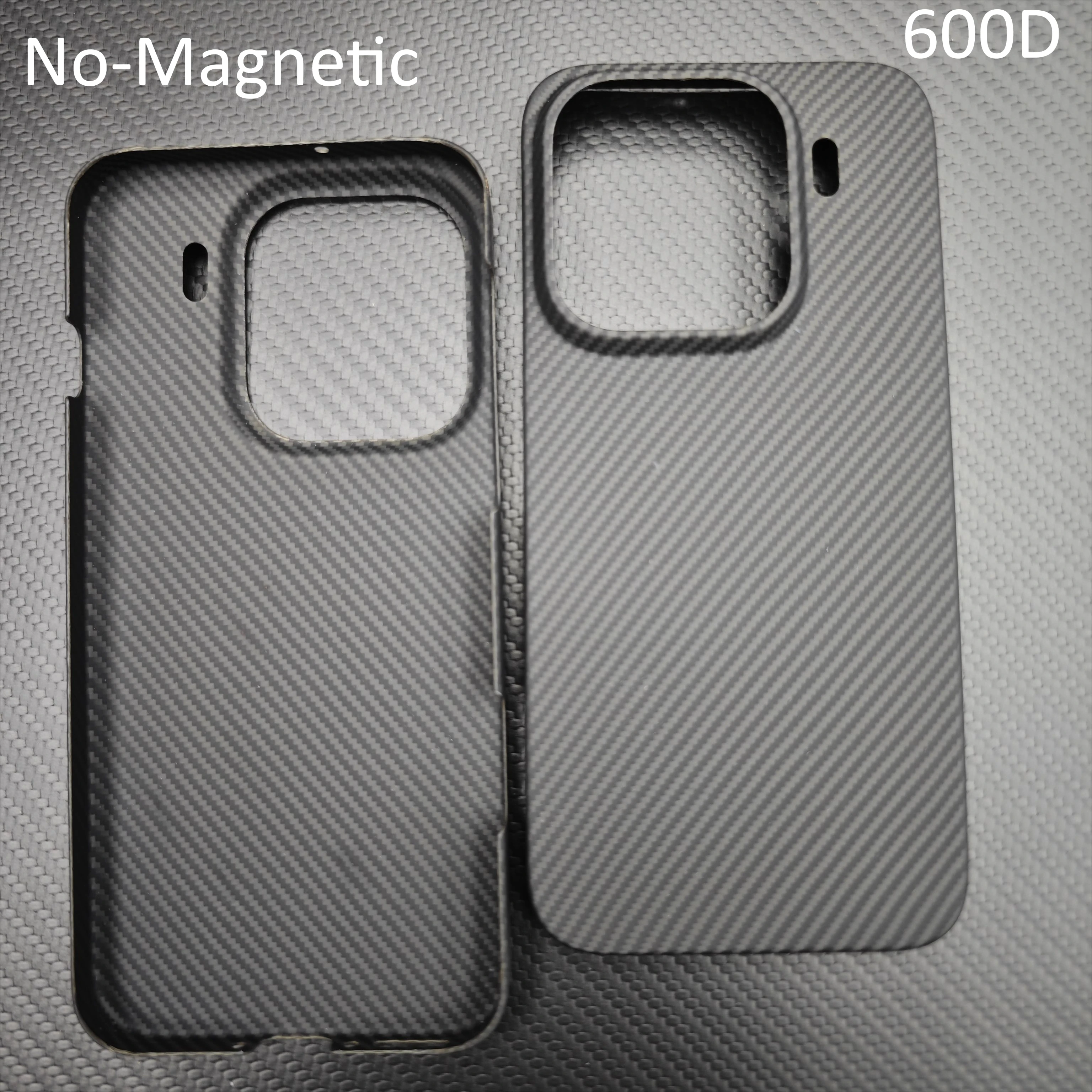 Magnetic Aramid Carbon Fiber Phone Case with Magsafe Compatibility