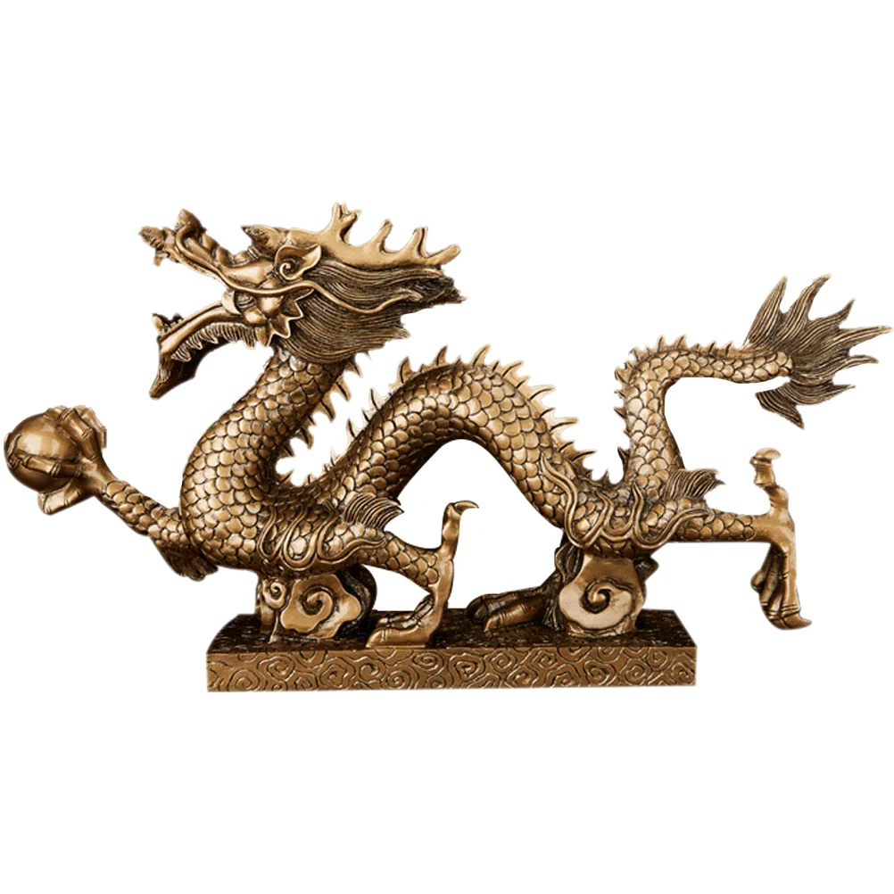 

Resin Dragon Statue Desktop Dragon Figurine Dragon Ornament Home Decorations