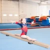 7FT Folding Gymnastic Beam Portable Floor Balance Beam w/Handles for Gymnasts 3