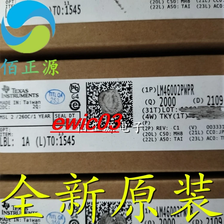 

Оригинальный запас LM46002PWPR LM46002 HTSSOP-16 IC