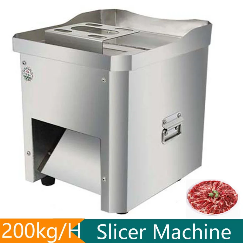 

Automatic Meat Cutting Machine Stainless Steel 850W Electric Meat Slicer Multi-function Vegetable Shredded Slicer Meat Grinder